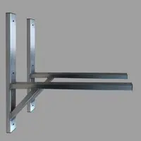 Wspornik spawany 600 x 50 x 30 mm, INOX, 2 szt. | Jakość premium